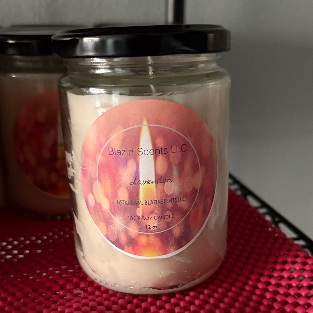 BlazinScents - Lavender Soy Candle